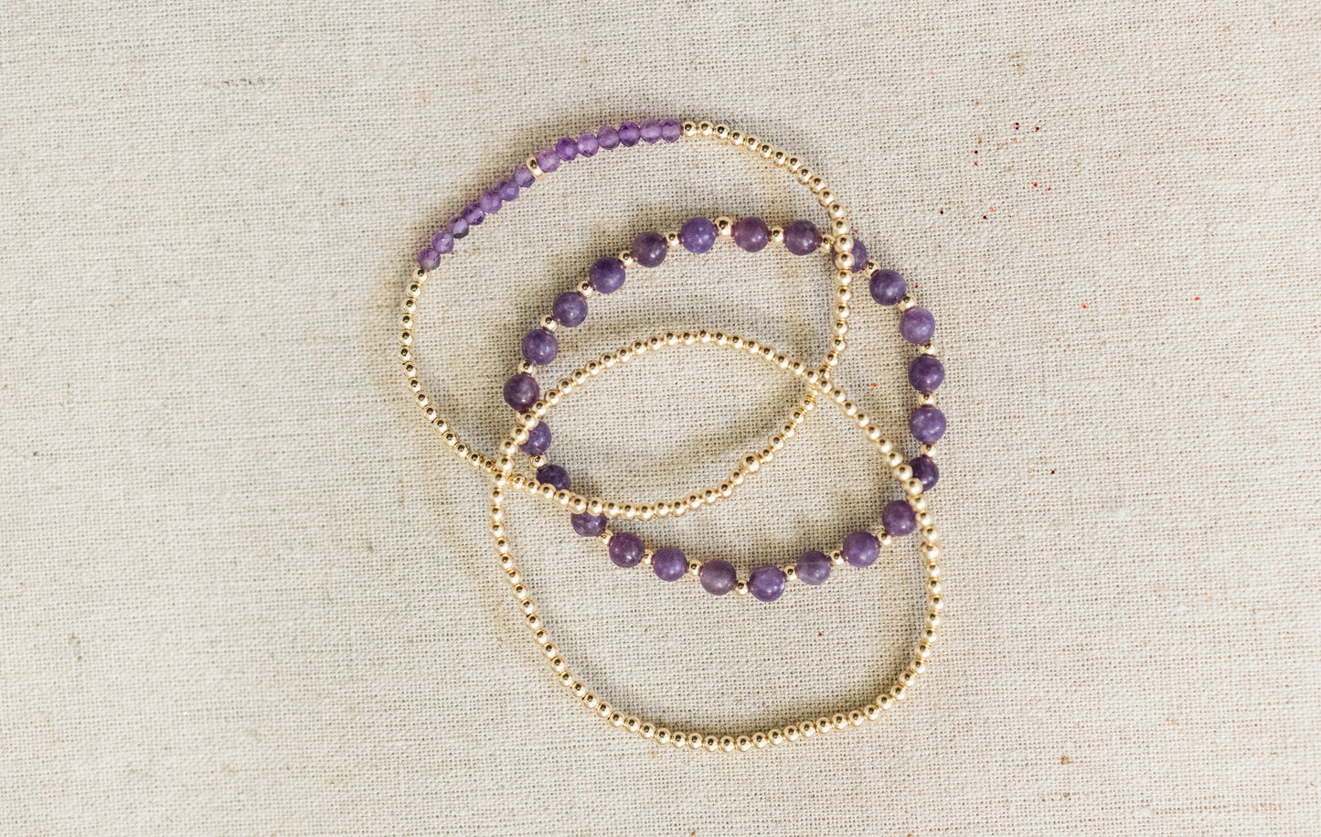 The Amethyst Bracelet Collection