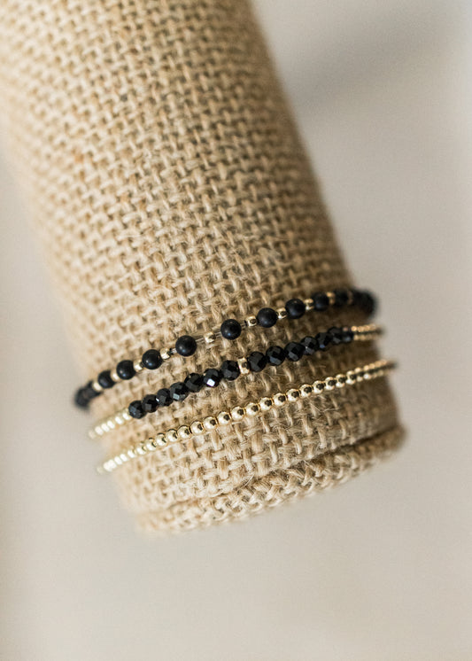 The Black Spinel Bracelet Collection