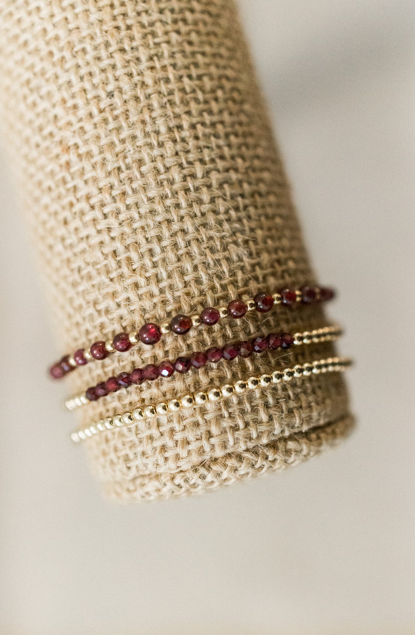 The Garnet Bracelet Collection