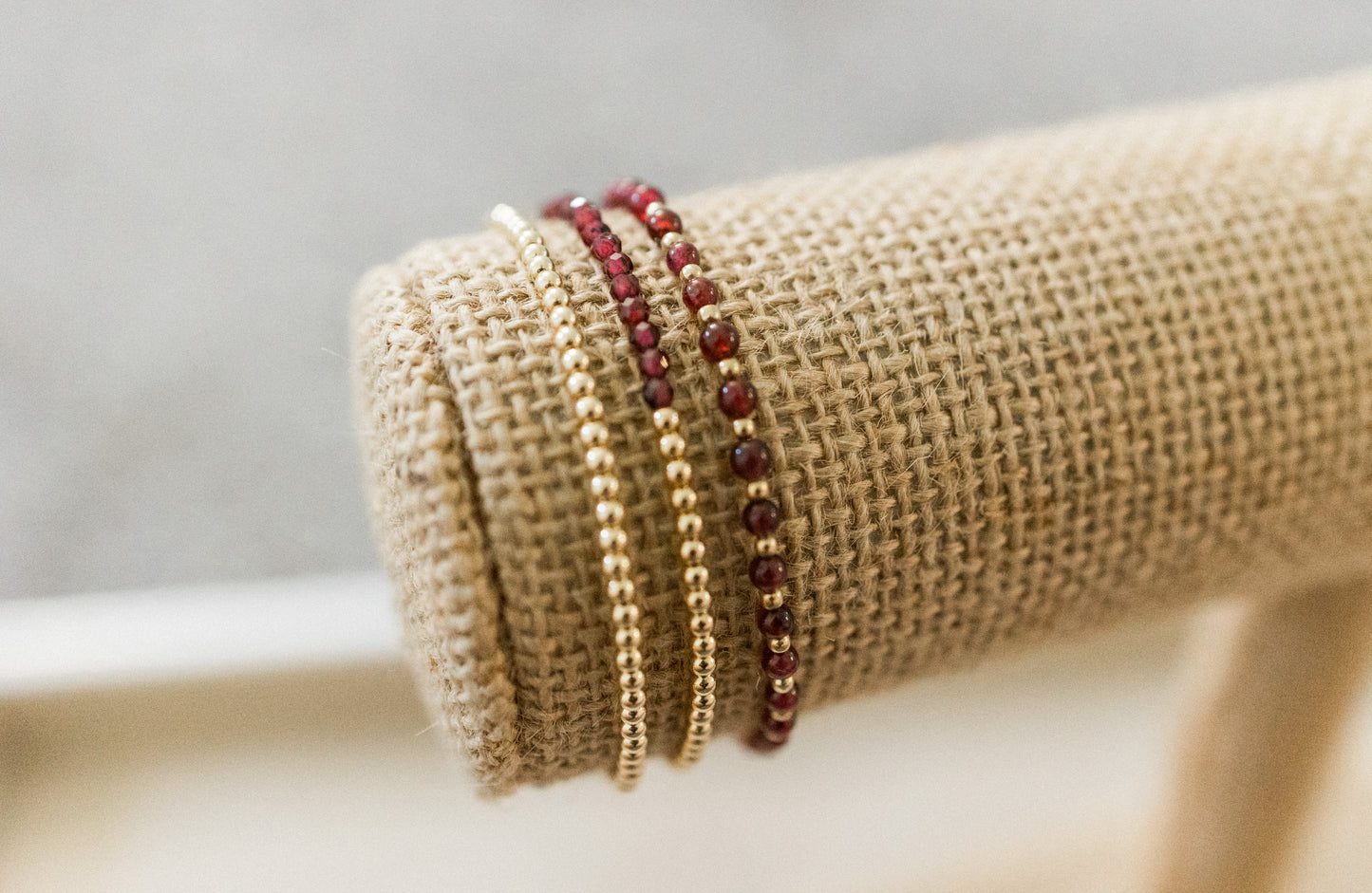 The Garnet Bracelet Collection